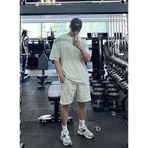 남자반바지 짐웨어 피그먼트 면반바지 밴딩 여름 운동복 남성트레이닝바지 6color