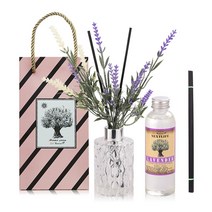 넥스트라이프 FD 플라워디퓨저 선물세트, FD08_수국핑크, 11_유칼립투스