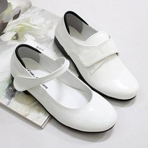 화이트 메리제인슈즈 180-260 콩쿠르 성가대 학예회 여아 남아 어린이 정장구두 무대의상