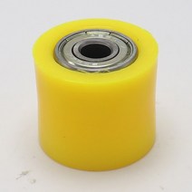 자전거 스프로킷 오토바이 스프라켓 8mm 10mm 드라이브 체인 롤러 풀리 휠 슬라이더 텐셔너 휠 가이드 bse crf cr xr 먼지 구덩이 bike motocross atv, 8mm 옐로우, 1개