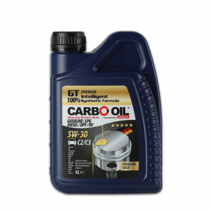 CARBO OIL 카보 오일 독일산 100% 합성유 엔진 오일 프리미엄 골드 5W30 1리터, 1개