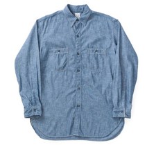 오어슬로우 24ss 샴브레이 워크 셔츠 CHAMBRAY WORK SHIRT