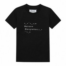 [명품]메종마르지엘라 이모티콘 로고 프린팅 반팔티 S51GC0515 S22816 900 S51GC0515S22816900