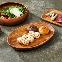 [모던하우스 광주역점] 아카시아 오벌 플레이트 25cm