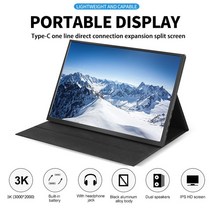 가성비모니터 모니터20인치 모니터27 13 인치 휴대용 스크린 3000x20000 3K hdmi-type-c 인터페이스 호환 IPS 게임 모니터 PS4 ultra 스위칭, 01 13 inch 3000x2000_04 미국 플러그