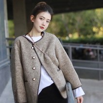 여성 봄 빈티지 코트 Whr0529