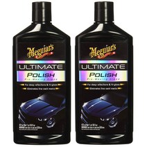 Meguiar 맥과이어 자동차 광택제 G19216 얼티밋 폴리쉬 16온스 2팩, 기본