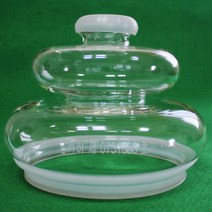 웰진홍삼제조기 냉각유리 수분증발억제 냉각기, 유리단품