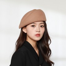 신제품 여성용 필박스 모자 레트로 클로슈 모자 펠트 베레모 파티 포멀 페도라 교회 100% 울 모자 311eEA9a5