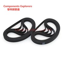 2GT 타이밍 벨트 852 860 900 930 950 976 1000 1040 1100 1110 1136mm 길이 3.5mm 6mm 9mm 너비 GT2 폐쇄 루프 고무 3D, [03] 2GT-9mm (1pcs), [10] 1110mm