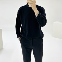 아도르클래식 마인드 7컬러 하프 터틀넥 반목폴라 부드러운 긴팔 니트