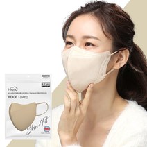 삼흥 얼큰이 새부리형 황사방역 KF94 마스크, 베이지, 20개, 5매입