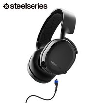 (스틸시리즈 (헤드셋 Arctis 3 블루투스 (가상7.1ch (이도컴퍼니 정품 이도컴퍼니/스틸시리즈/가상/정품/헤드셋/블루투스, 단일 모델명/품번