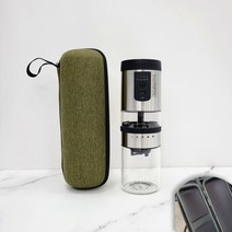 마리슈타이거 루미 무선 전동 커피그라인더 원두분쇄기 4종, 커피그라인더 S60+카키 케이스