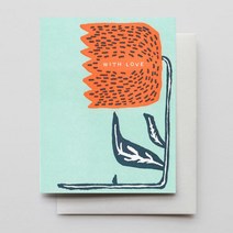 [미국수입] 레터프레스 카드 With love sympathy