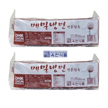 선비찬 옥천냉면 메밀냉면사리2Kg X 2봉(20인분/사리면만/맛보기육수2봉), 2kg, 1세트