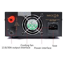 전원 공급 장치 13.8V 30A ps30swis 스위칭 단파 기지국 작동, 한개옵션0