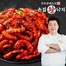 [정호영셰프]신선담은 손질왕낙지 170g x 4팩 + 소스 50g x 4팩, 단품