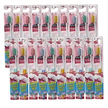 LION 시스테마 칫솔 20개 저자극 약한 잇몸용 초극세모 최근제조, 1개입