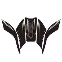 오토바이 니그립패드 Benda Liao LFC700 갑옷 스티커 보호 필름 투명 바디 스크래치 방지 연료 탱크 미끄럼방지 단열, 03.Full set of anti-skid and a