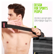 헬스스트랩 데드리프트 턱걸이 풀업 리프팅 스트랩 크로스핏손목보호대 손목아대 2개 1세트