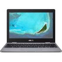 Asus Chromebook 11 2020 최신 노트북 컴퓨터 I 11.6인치 HD W레드 디스플레이 I 인텔 셀러론 프로세서 N3350 I 4GB 16GB eMMC I 웹캠 Wi