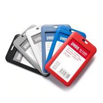 사원증 목걸이 케이스 명찰 목걸이줄 출입증 카드케이스 신분증케이스 소량사원증제작 사원증줄 명찰케이스 사원증디자인 신분증 카드 릴케이스 행사 카드키홀더 명철 블랙