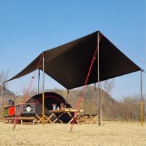 캠핑 방수 그늘막 렉타타프 330x440cm 캠핑필수템 캠핑용품 감성캠핑 혼캠