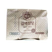 상세설명참조 CJ제일제당 백설 갈색설탕 황설탕 황백당 3kg, 단품, 단품