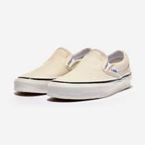[국내매장판] 반스 클래식 슬립온 98 DX 아이보리 남녀공용 운동화 신발 VN0A3JEXQWP