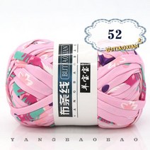 자이언트얀 망고실 벨벳 두꺼운실 뜨개질 1 개 100g 두꺼운 천 원사 부드러운 컬러 손 짠 가방 카펫 DIY 핸드 니트 소재, 1pc 52