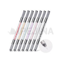 크리스탈 듀얼 엠보펜 반영구엠보 반영구수지 엠보펜대 [색상랜덤]