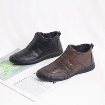 [모피어스]남성 가죽 앵클부츠 캐주얼화 스니커즈 BKHB N-23