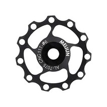 11T/13T Derailleur Pulley 알루미늄 합금 자키 휠 Rear 자전거 가이드 풀리, 검은색, 13t
