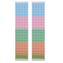 네일 네일팁 2Pcs Guzheng 규모 노트 스티커 어 초보자 연습 Zither, [01] MULTI