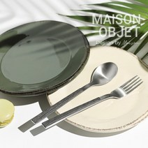 [시에르] 샤틴 티스푼 2P+티포크 2P, 색상:딥블루, 상세 설명 참조