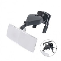 확대경 돋보기 LED 독서용 집게형 UC-CP 헤드 안경 201 검사용 작업용 노안, 상세페이지 참조, 공성물산 본상품선택