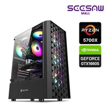 [시소몰] 그래픽/영상편집 추천 조립PC R7-N01 (라이젠7-5700X/GTX1660Super)