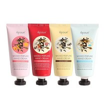 4종 퍼퓸향기 주름개선 핸드크림 80ml 핸드로션화장품, 피치