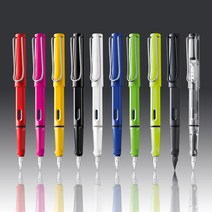 라미 사파리 만년필, 챠콜, 스틸M촉