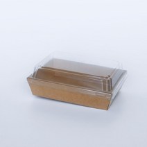 샤인팩 크라프트 일회용 종이트레이 샌드위치케이스 포장용기 13호(800개)