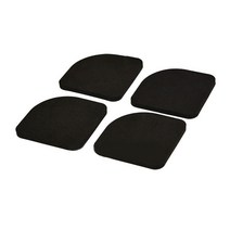 세탁기받침 4pcs 세탁기 방진 패드 충격 방지 미끄럼 발 피트 매트 스탠드 냉장고, 01 as show
