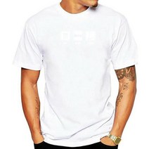 Men Clothing Eat Sleep Scoot Push Stunt Funny T Shirt 코튼 반팔 티셔츠 탑스 Camiseta 남성 의류, 07 Men white_02 XS