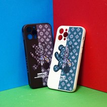 엑스인더엑스 로보트 곰 케이스 아이폰12 아이폰12pro 하드타입 실리콘케이스