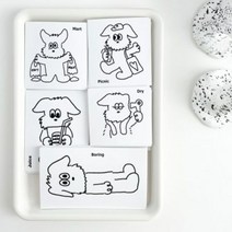 엑스디 슈나 리무버블 스티커팩01, 단품