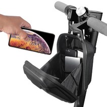 WildMan 2.5L 하드 쉘 방수 스쿠터 전기 행잉 백 접이식 자전거 킥 핸들 바 패니어 파우치, 한개옵션0