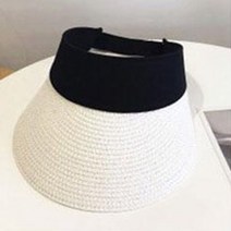 비딩그로스 썬캡 여성 라탄 봄 여름 가을 모자