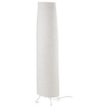 이케아 플로어스탠드 VICKLEBY 비클레뷔 플로어스탠드 화이트/핸드메이드 136 cm