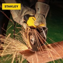 스탠리 슬림형 4인치 좌측스위치 유선 전기 그라인더, 1개