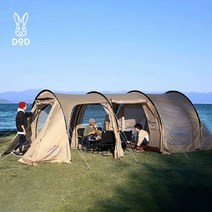 터널텐트 리빙쉘 모기장 신형, 밀리터리 그린 T5-689-KH